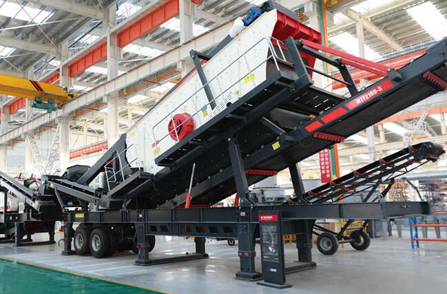 輪胎式移動篩分機(jī) 輪胎式移動篩分機(jī)