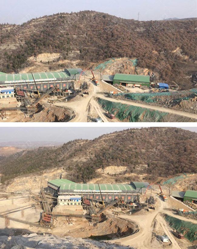 鄭州辰夏實業成石料生產線1200t/h 鄭州辰夏實業成石料生產線1200t/h