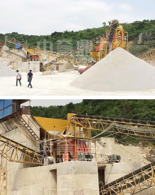 廣西崇左時產150噸石料廠 廣西崇左時產150噸石料廠