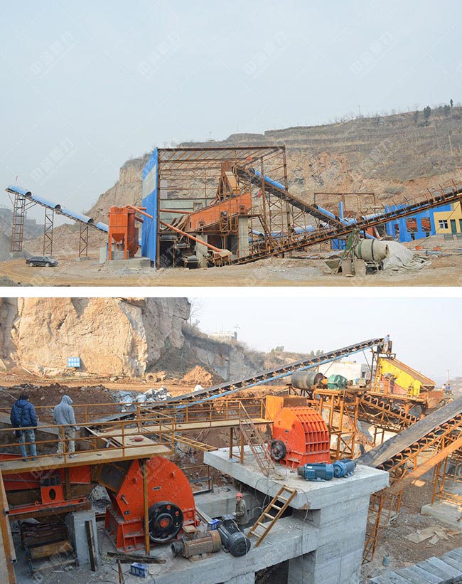 河南新密時產1000噸石料廠-日產萬噸砂石生產線 河南新密時產1000噸石料廠-日產萬噸砂石生產線