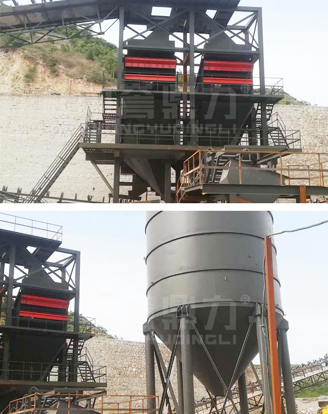 河北白沙花崗巖砂石骨料生產線 河北白沙花崗巖砂石骨料生產線