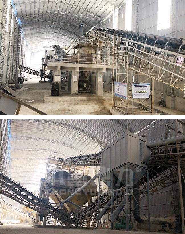 貴州貴安時產1000噸石子生產線 貴州貴安時產1000噸石子生產線