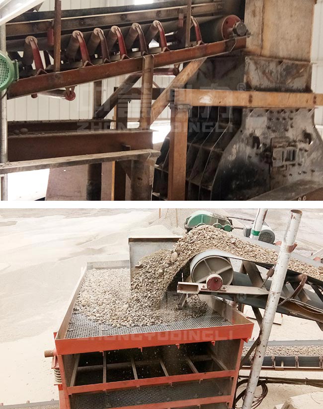 重慶時產100噸的河卵石制砂生產線 重慶時產100噸的河卵石制砂生產線