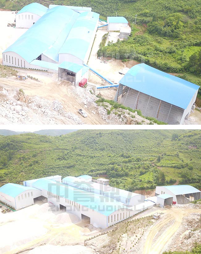 貴州貴安時產1000噸石子生產線 貴州貴安時產1000噸石子生產線