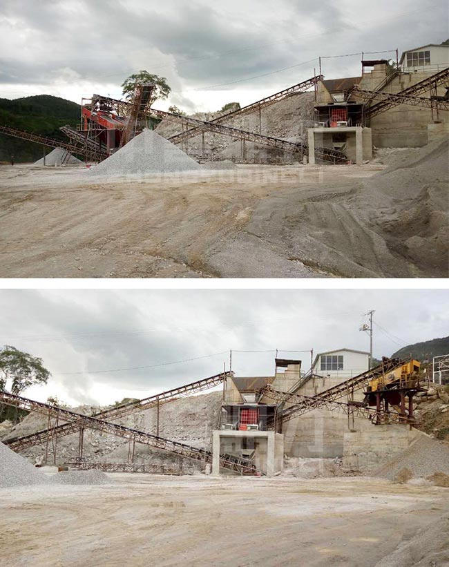 云南玉磨時產400噸石料生產線 云南玉磨時產400噸石料生產線