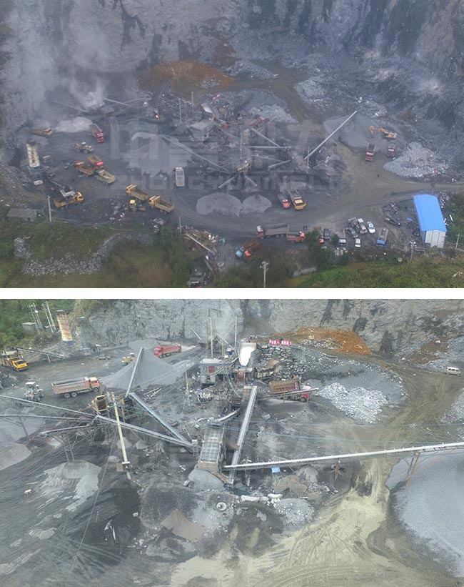 湖南湘西日產5000噸碎石加工線 湖南湘西日產5000噸碎石加工線