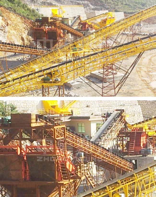 湖南衡陽日產1000噸碎石生產線 湖南衡陽日產1000噸碎石生產線