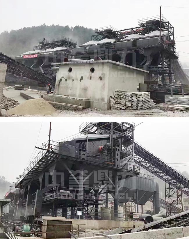 貴州遵義同興源建材時產1000噸碎石生產線 貴州遵義同興源建材時產1000噸碎石生產線