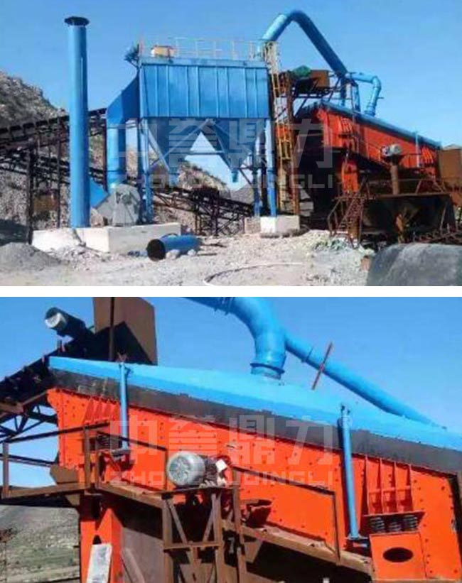 河北涿鹿縣時產200噸碎石子生產線 河北涿鹿縣時產200噸碎石子生產線