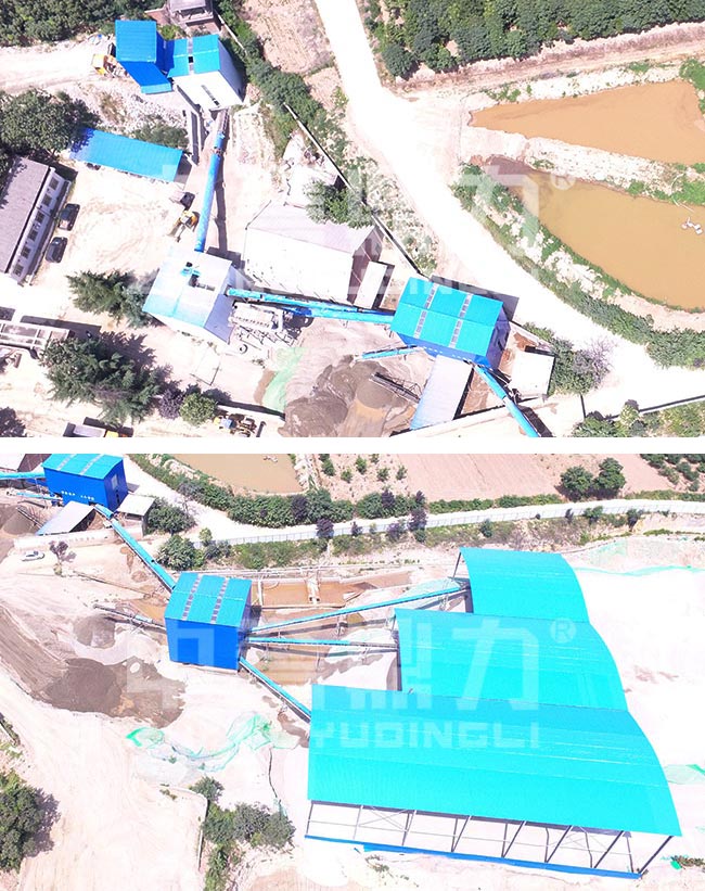 陜西省渭南市時產300噸砂石破碎生產線案例 陜西省渭南市時產300噸砂石破碎生產線案例