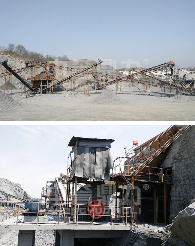 江西九江市時產400噸砂石料生產線 江西九江市時產400噸砂石料生產線