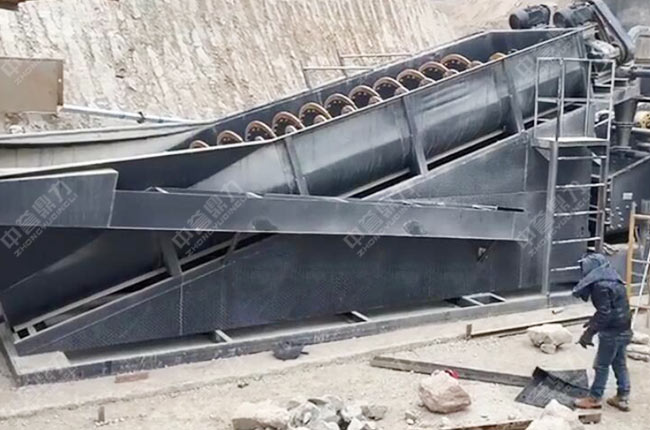 螺旋式洗砂機(jī)安裝圖解以及角度要求 螺旋式洗砂機(jī)安裝圖解以及角度要求