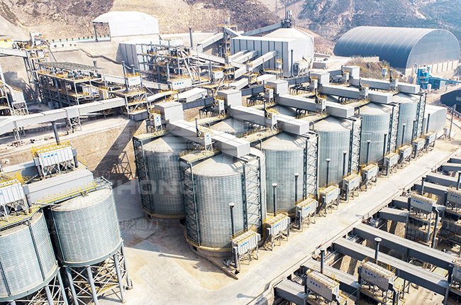 山西怡霖建材時產2000噸骨料生產線 山西怡霖建材時產2000噸骨料生產線