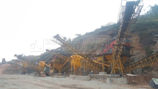 內玄武巖生產線設備分析