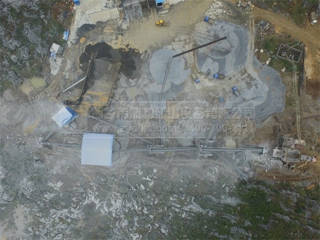 一天兩千噸石子生產線