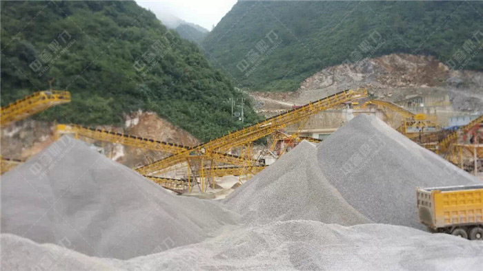 小型制砂生產線成品特點: