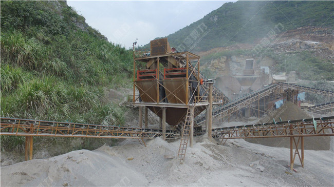 廣西時(shí)產(chǎn)100噸砂石料生產(chǎn)線選河南新鄉(xiāng)鼎力