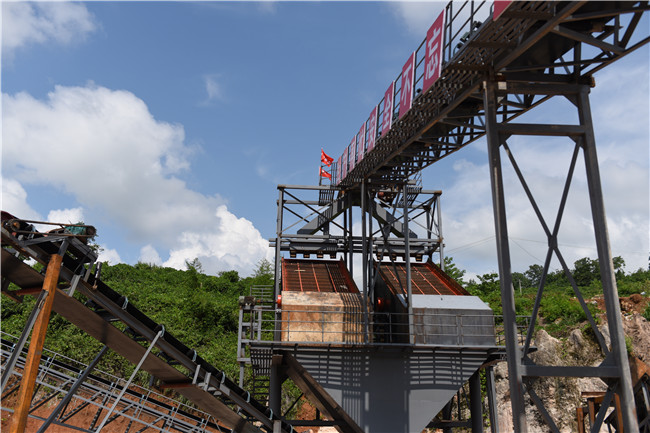 制砂生產線現場圖片