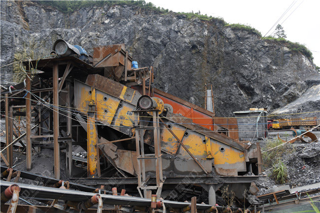 時產200噸機制砂生產線現場案例圖片