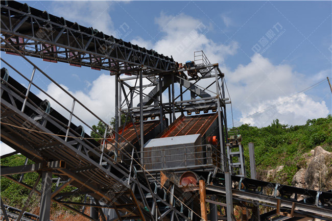 時產350噸制砂生產線-湖南懷化中方縣下坪鄉抗應洞采石場