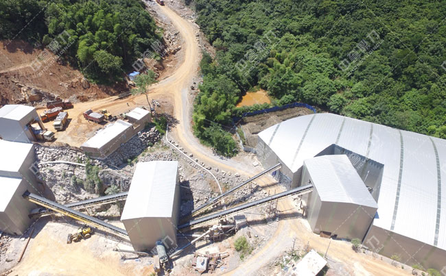 湖南省婁底市壩塘采石場