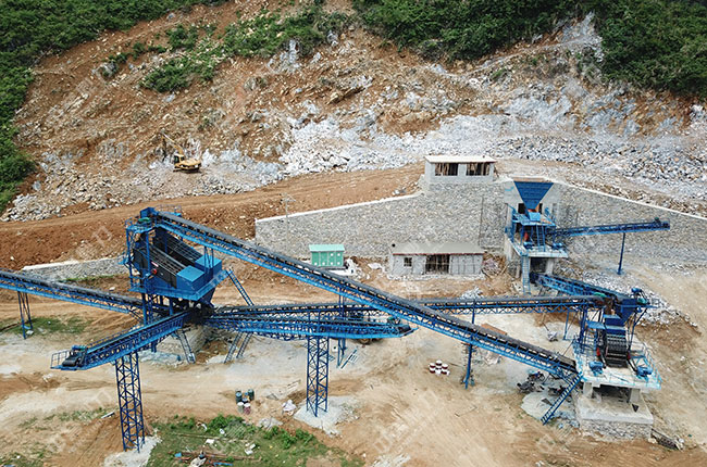 砂石生產線振動篩作用