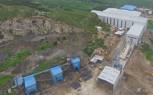 河北省武安市白沙時產(chǎn)3000噸石料生產(chǎn)線